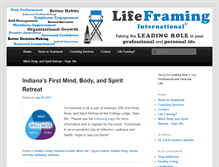 Tablet Screenshot of lifeframingintl.com